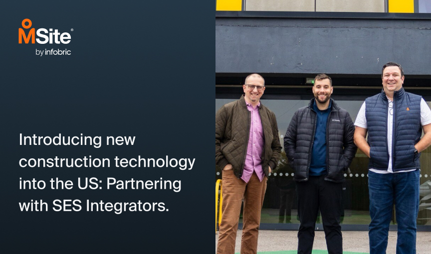 Nick Wilkinson from MSite at the bunker with our US partners