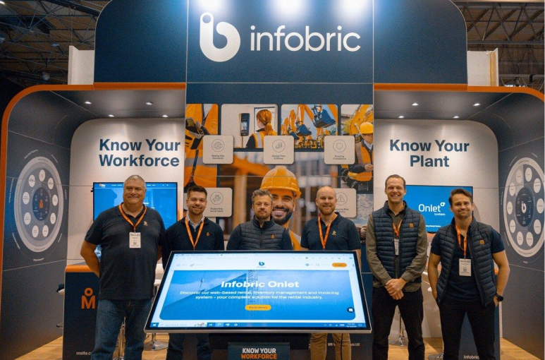 Msite and infobric employees at the Highways UK show