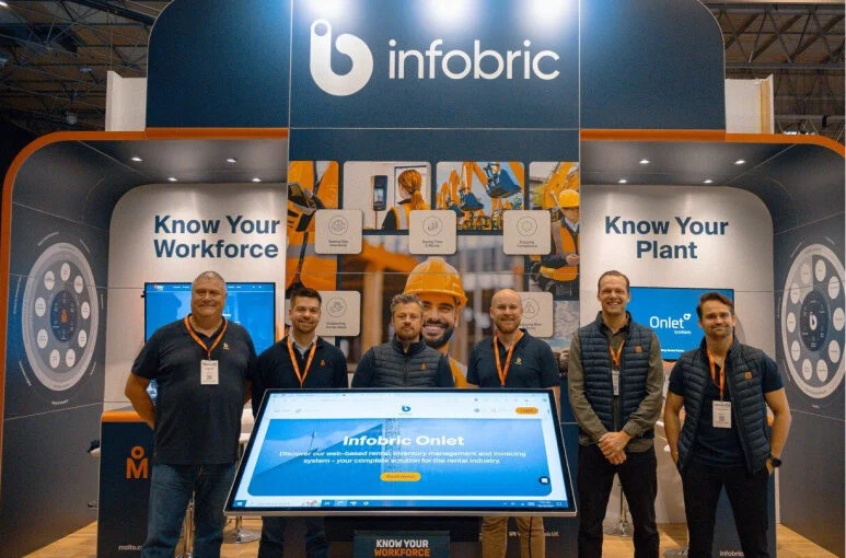 Msite and infobric employees at the Highways UK show