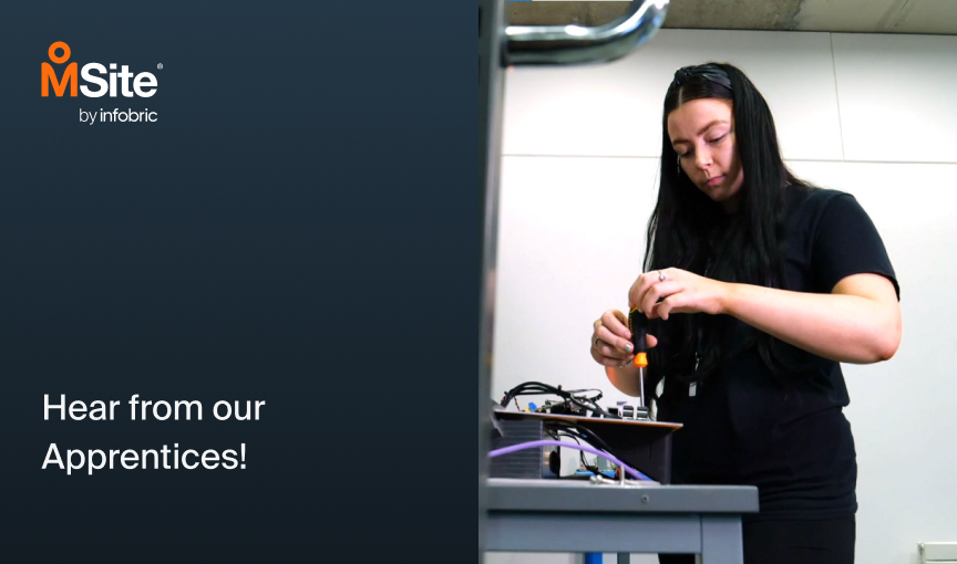 image of our engineer apprentice