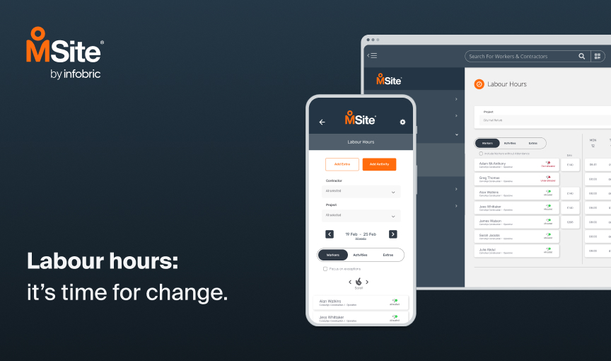 labour hours dashboard